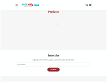 Tablet Screenshot of facemedplus.com